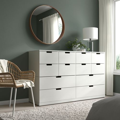 Stokholm Ayna 80 cm Ahşap Ceviz
