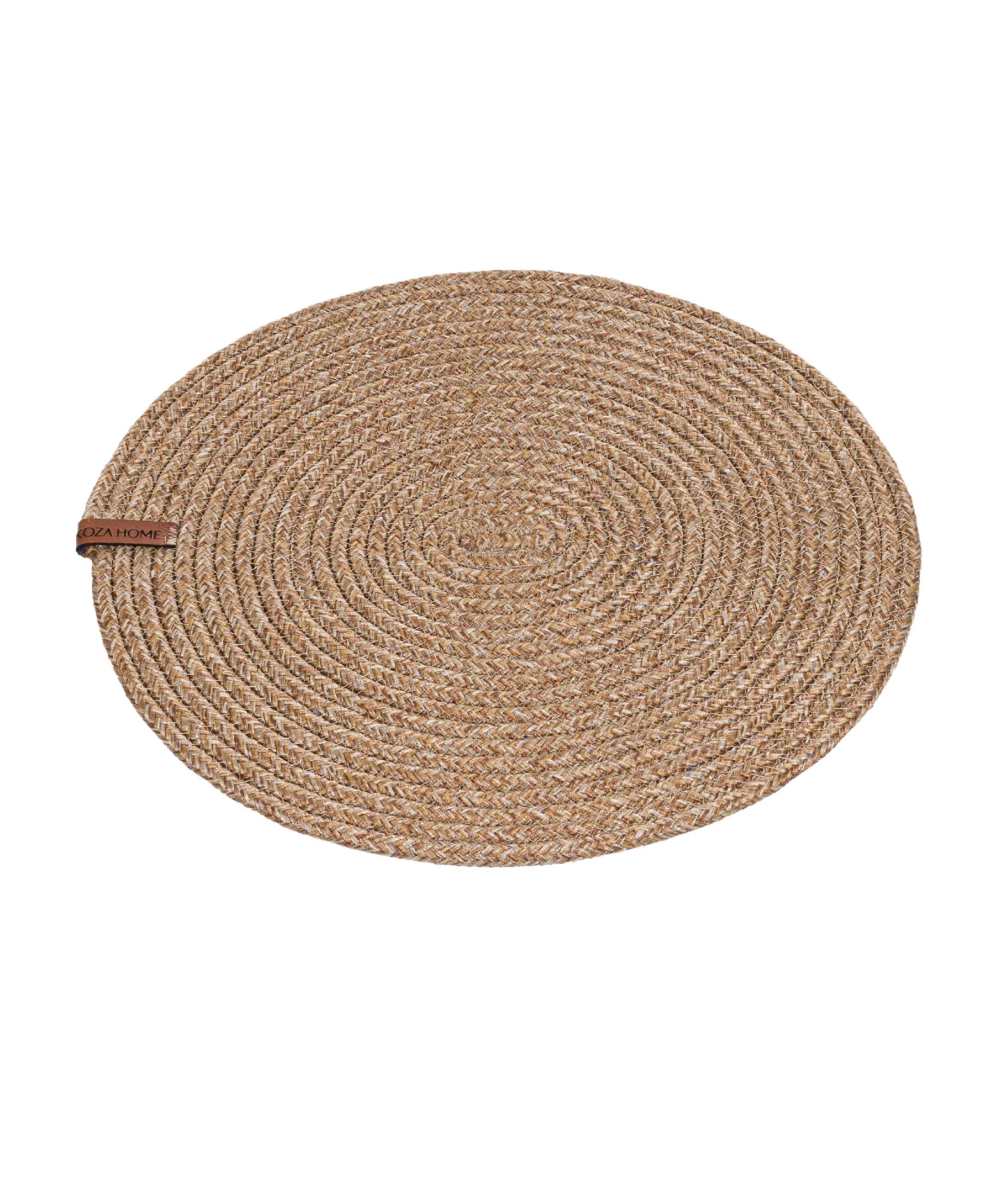 Cesta Amerikan Servis Natural Jüt Düz Supla 37x37 9028