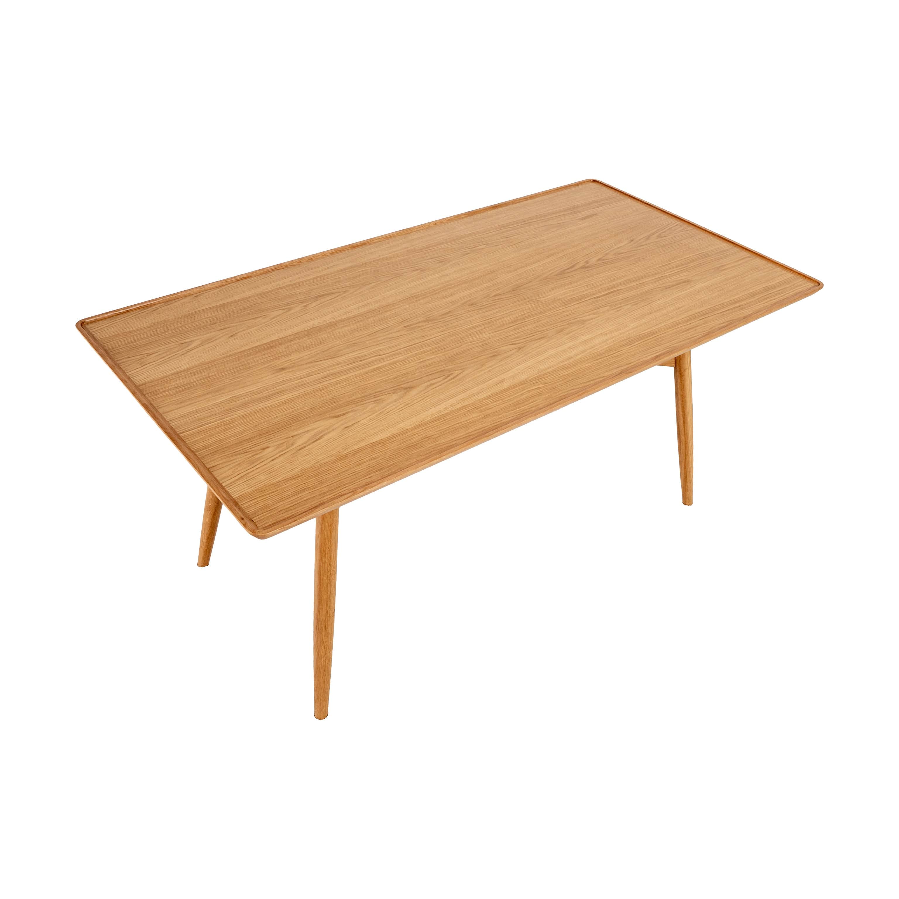 Slatted Dining Table 85x165