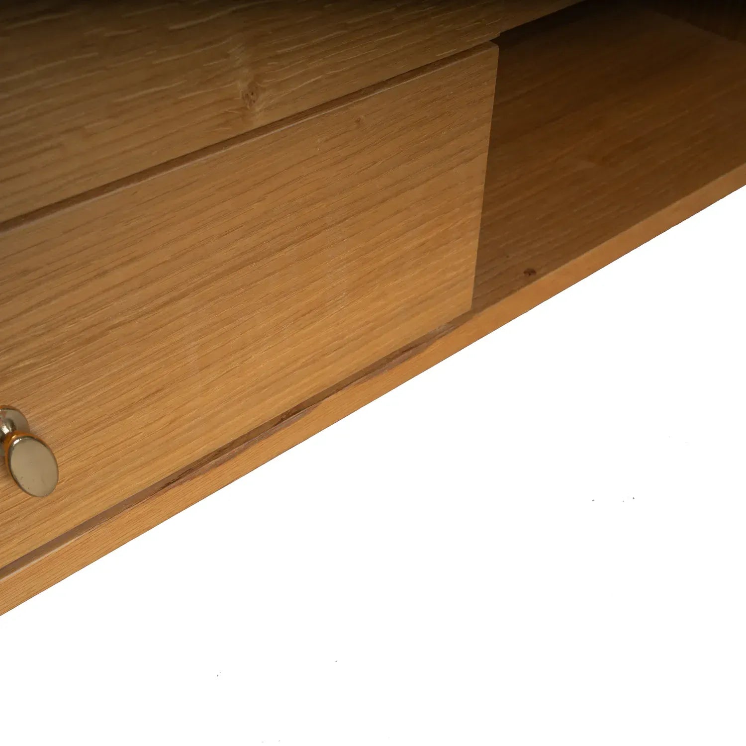 Elephant Oak TV Stand 140 cm Wood Oak & Black 10565