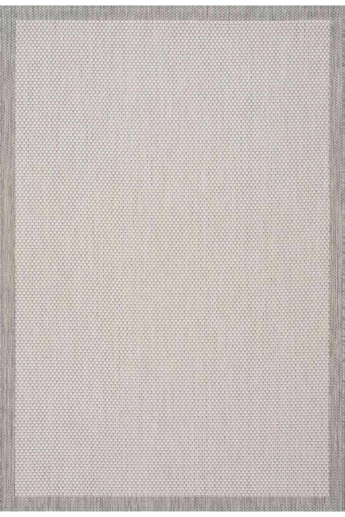Fresco Antrasit Ekru Yıkanabilir Halı 23745A