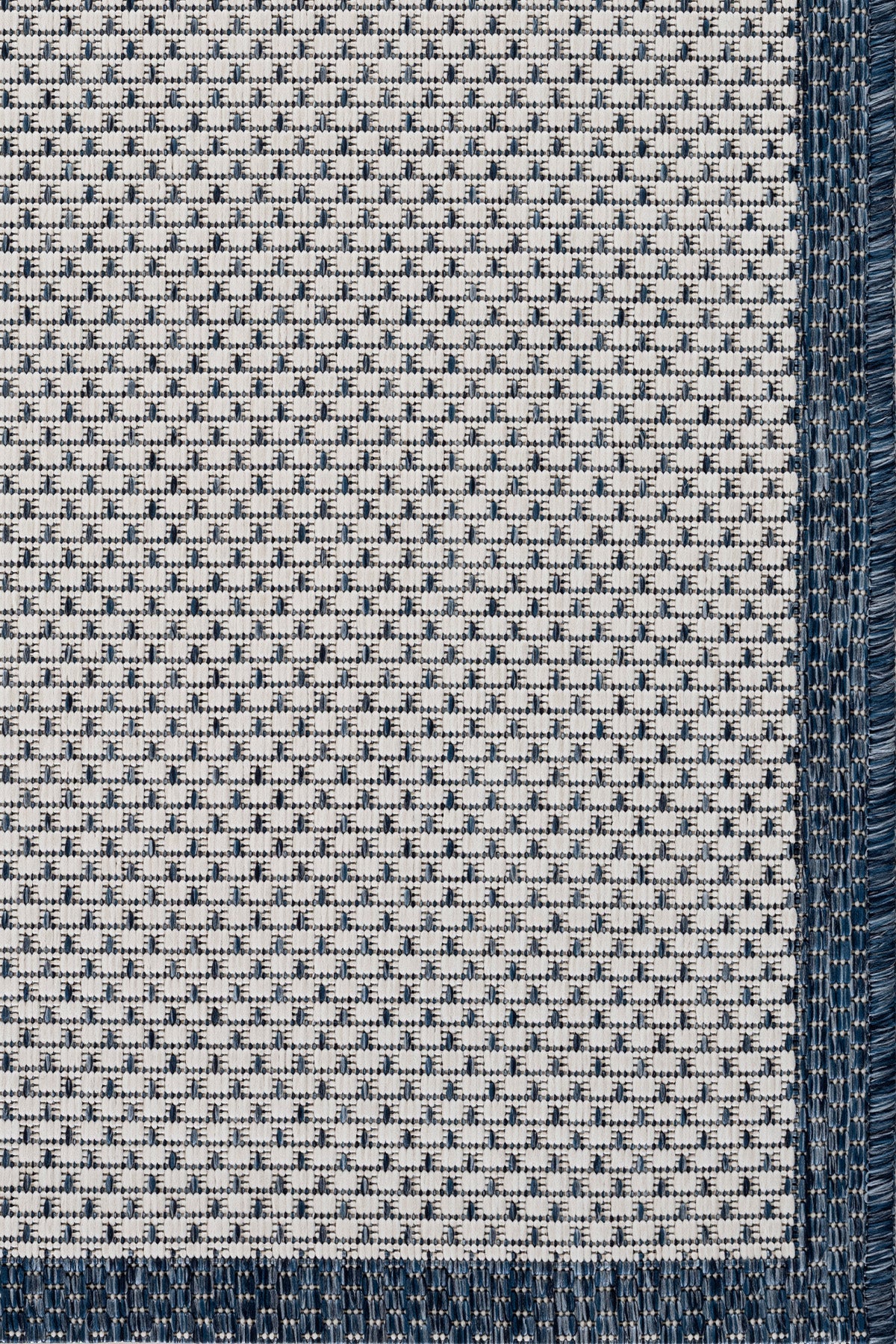 Fresco Ekru Lacivert Sisal Yolluk 23745Y