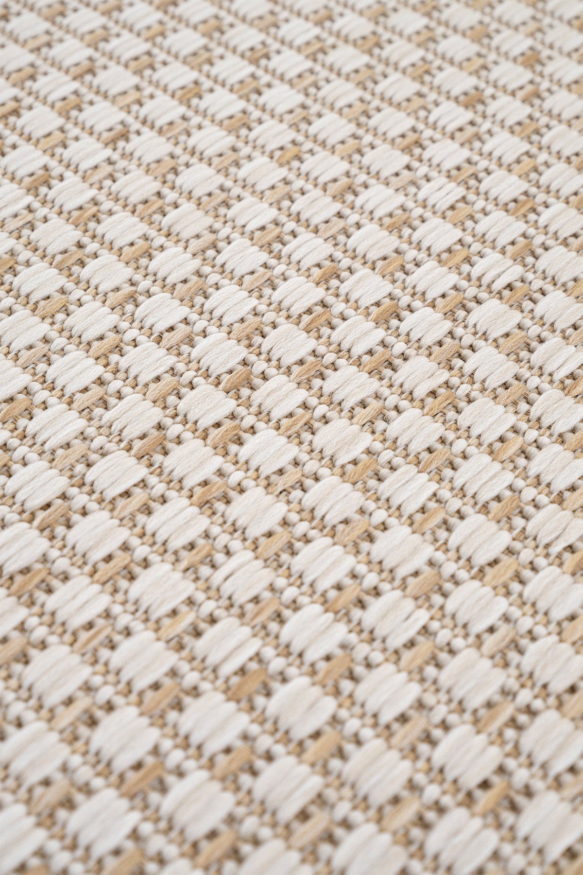 Fresco Ekru Natural Yıkanabilir Halı 23745A