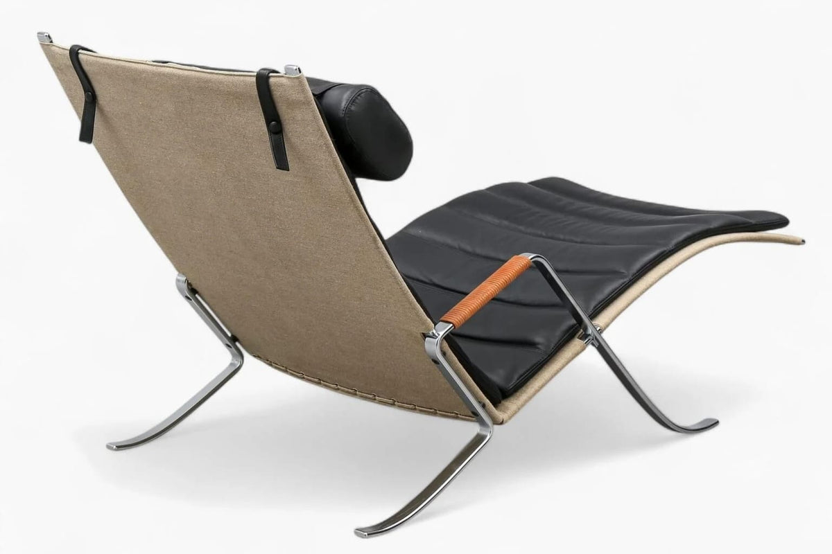 Jørgen Kastholm & Preben Fabricius 'Grasshopper' Chaise Longue