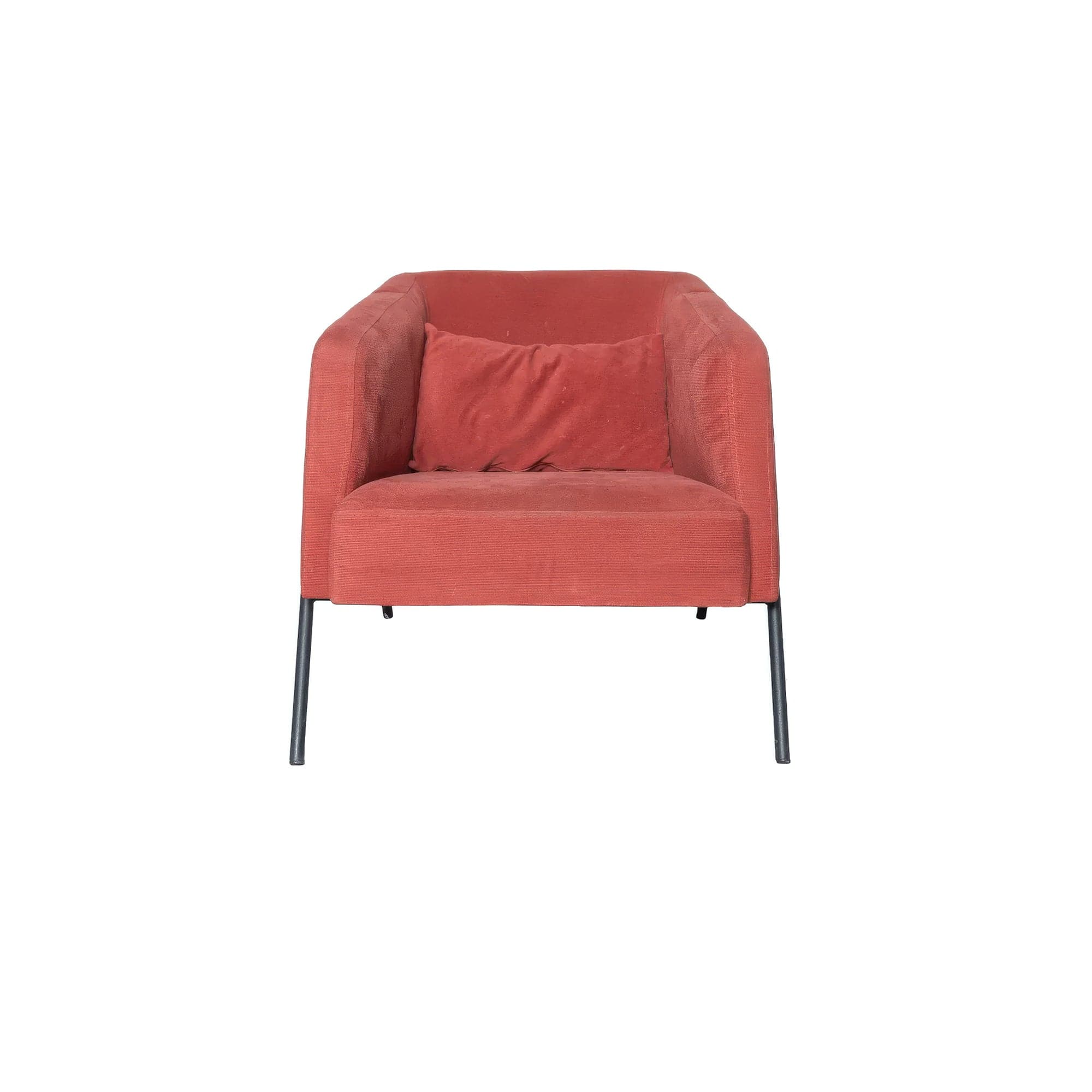 Kamin Berjer Kadife Bordo 10609