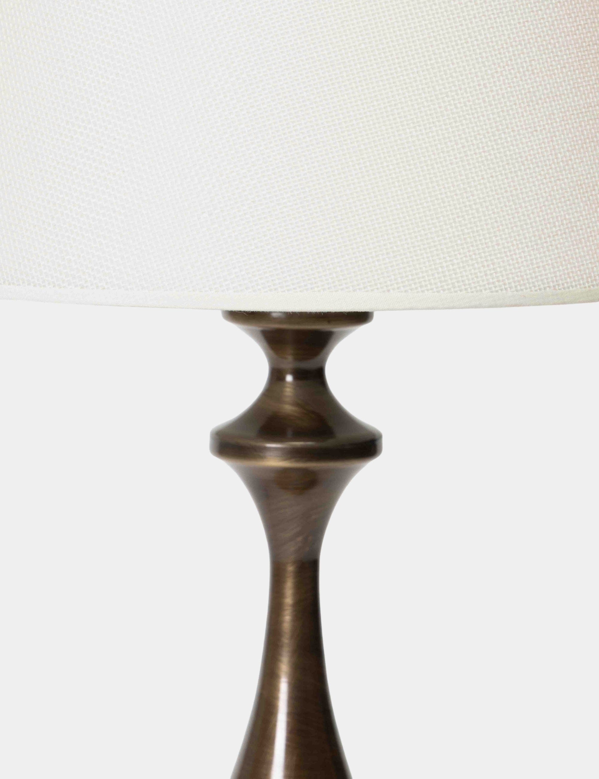 Lumiere Eskitme Kaplama Abajur - Krem