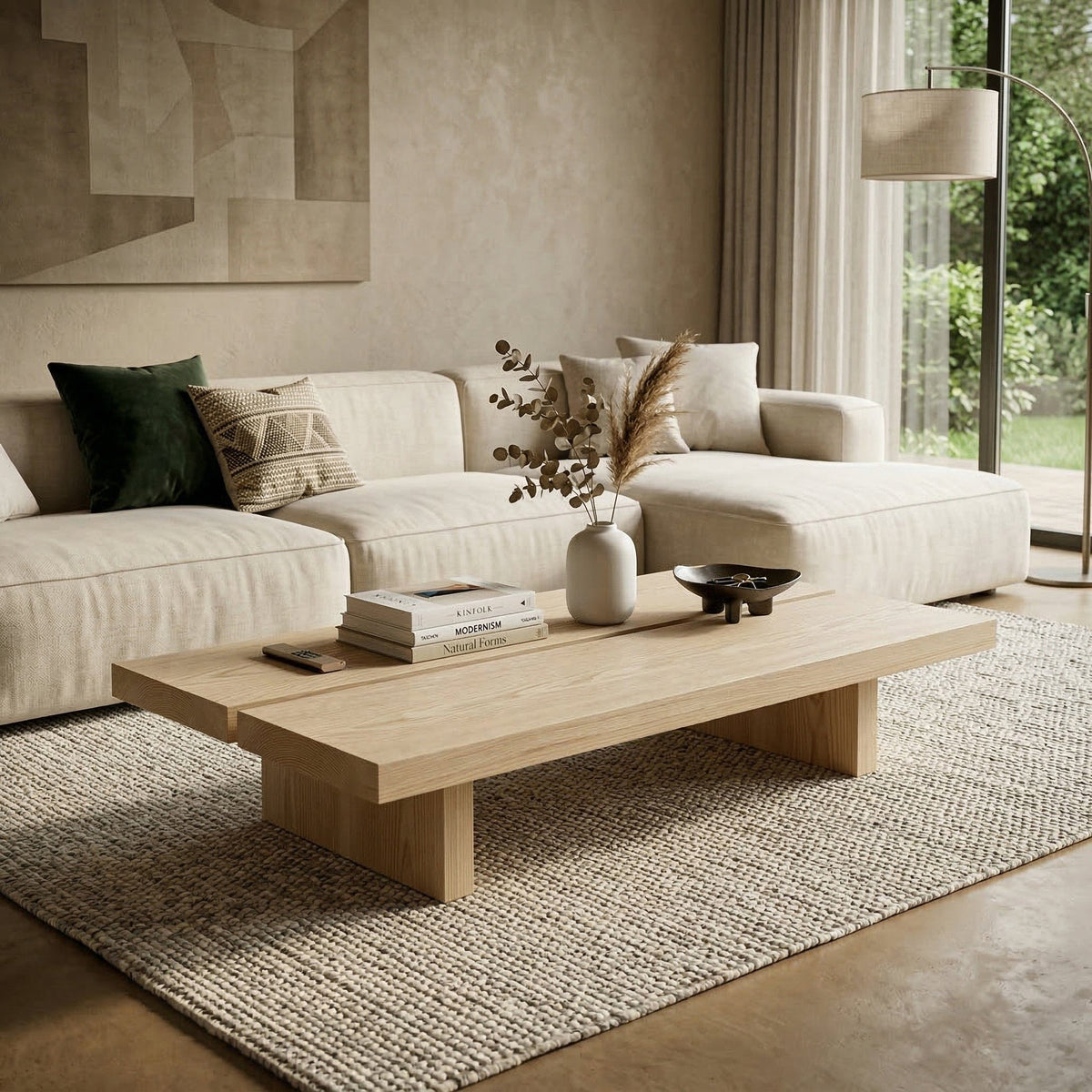 Solid Wood Coffee Table OS-A