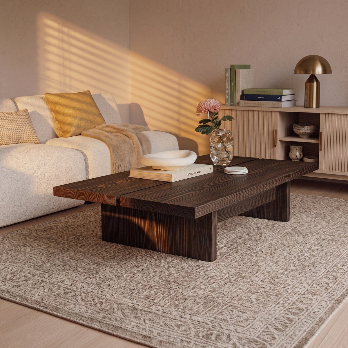 Solid Wood Coffee Table OS-A