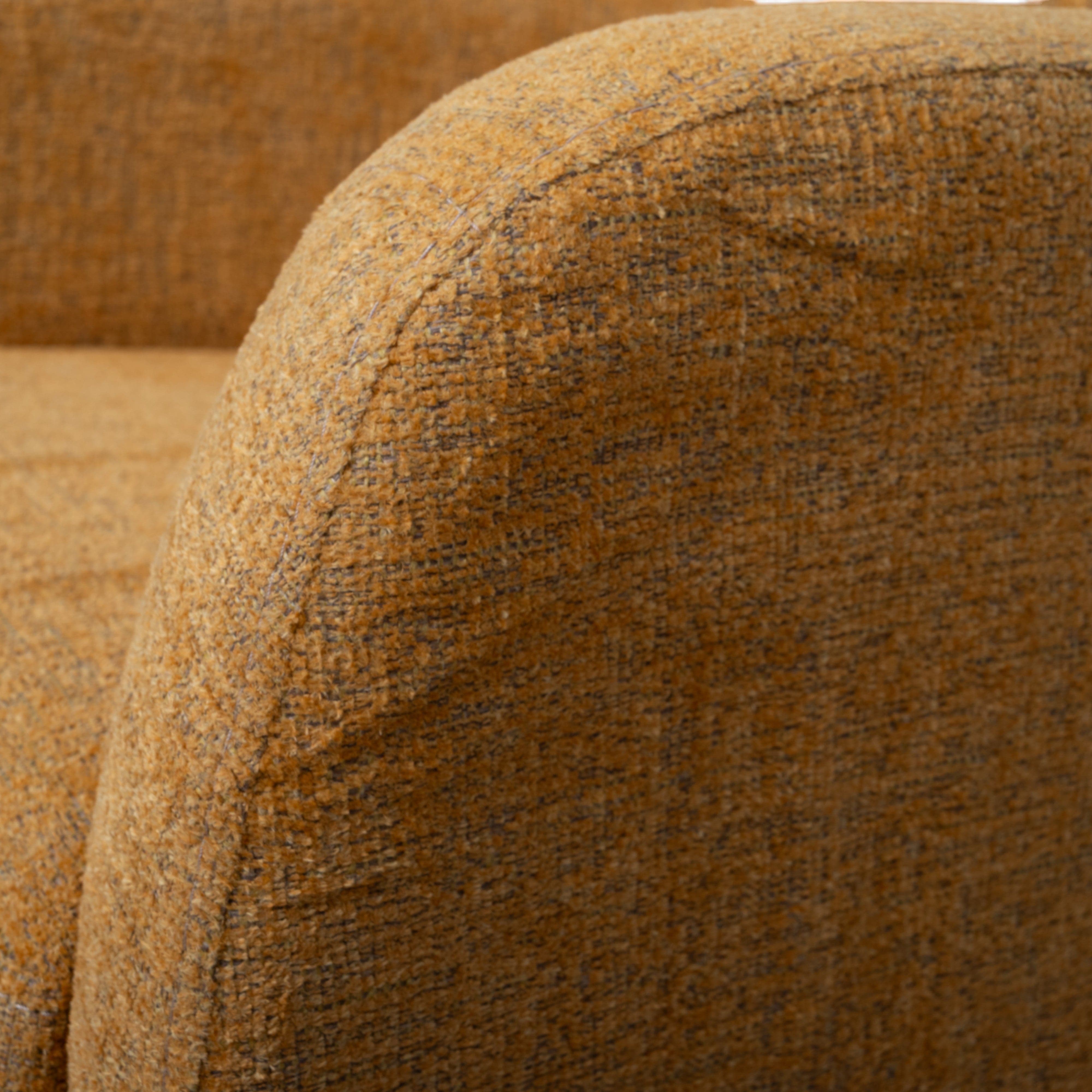 Naomi Armchair Chenille Mustard 10292