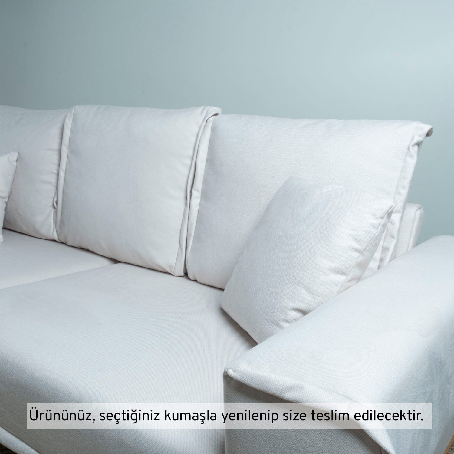 Naomi Velvet Three-Seater Sofa 11023