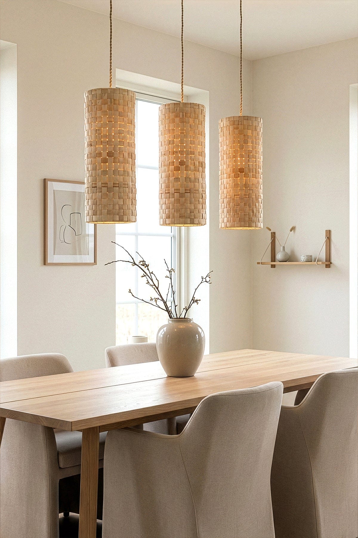 Savia Special Banana Tree Woven Chandelier 56cm 10122