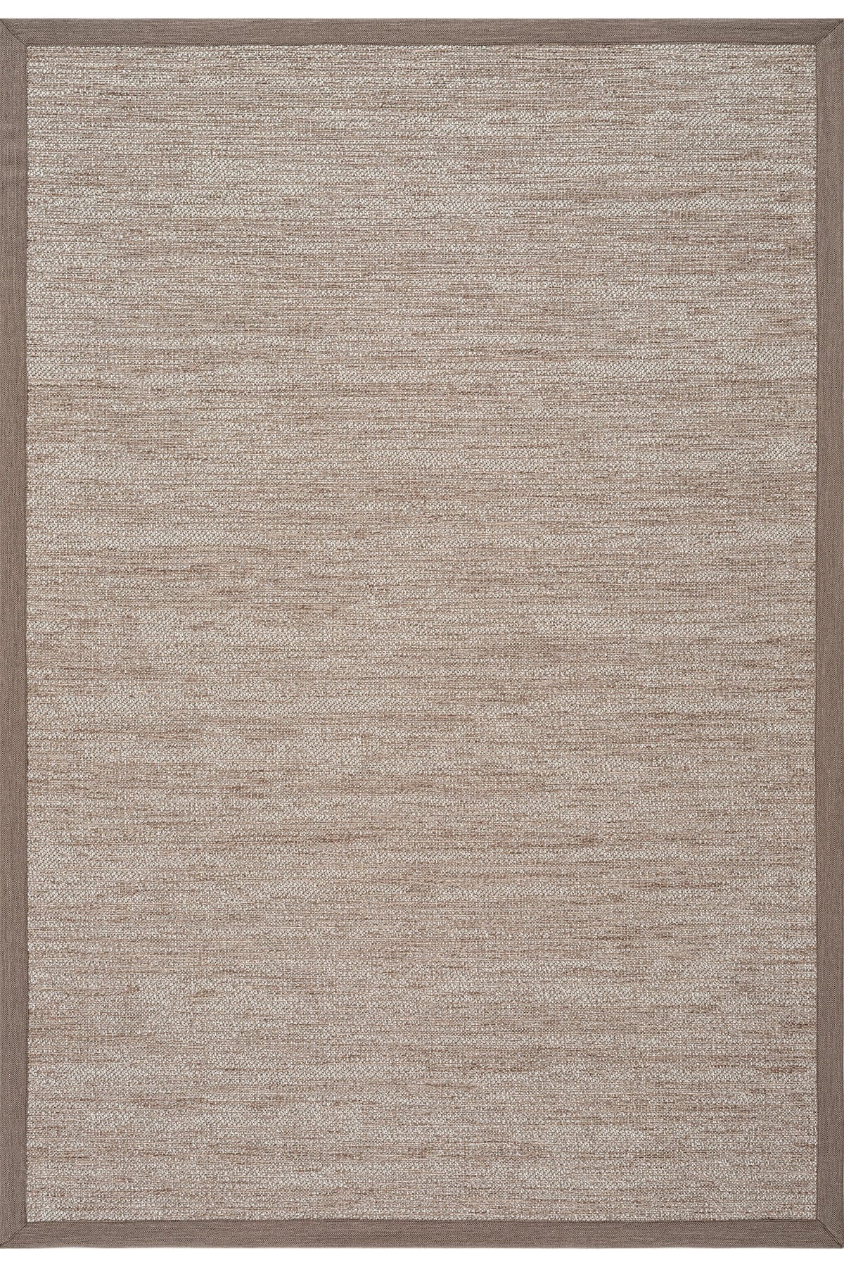 Sisalo Bordure Krem Natural Bordürlü Dış Mekan Balkon Teras Bahçe Halısı B3418C