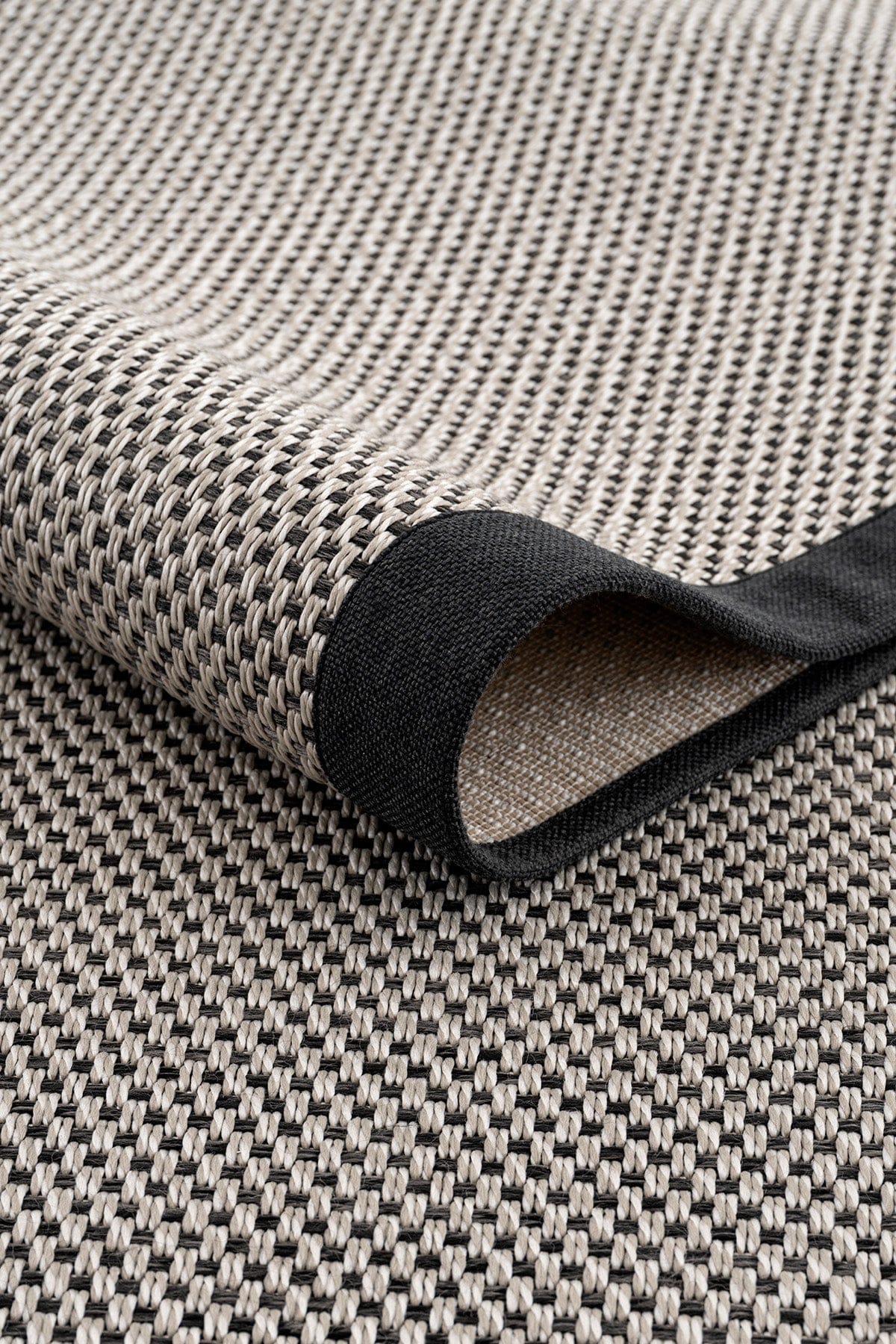 Sisalo Border Cream Black Sisal Rug Black Border B3417E