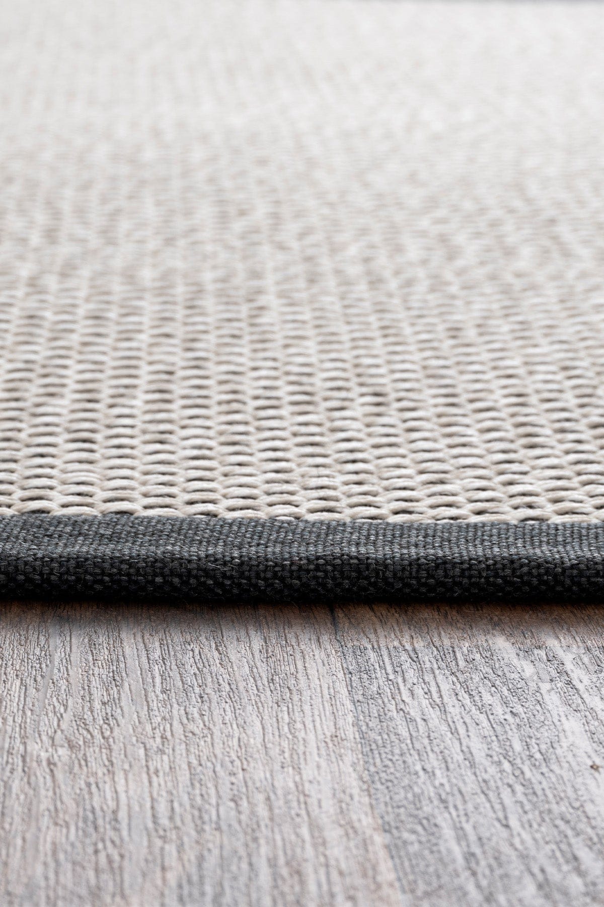 Sisalo Border Cream Black Sisal Rug Black Border B3417E