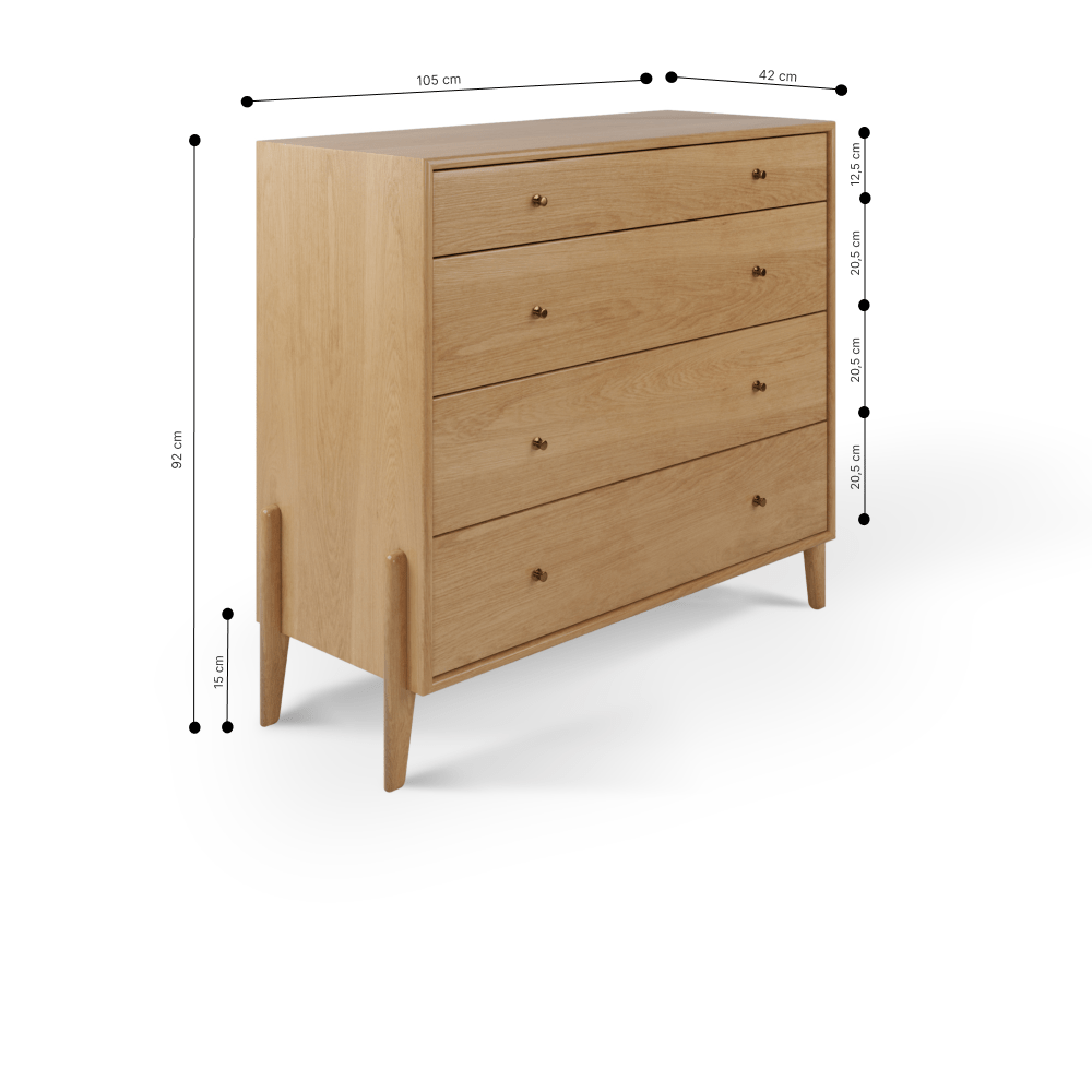Elephant Product Family Nightstand Chest of Drawers Set Large