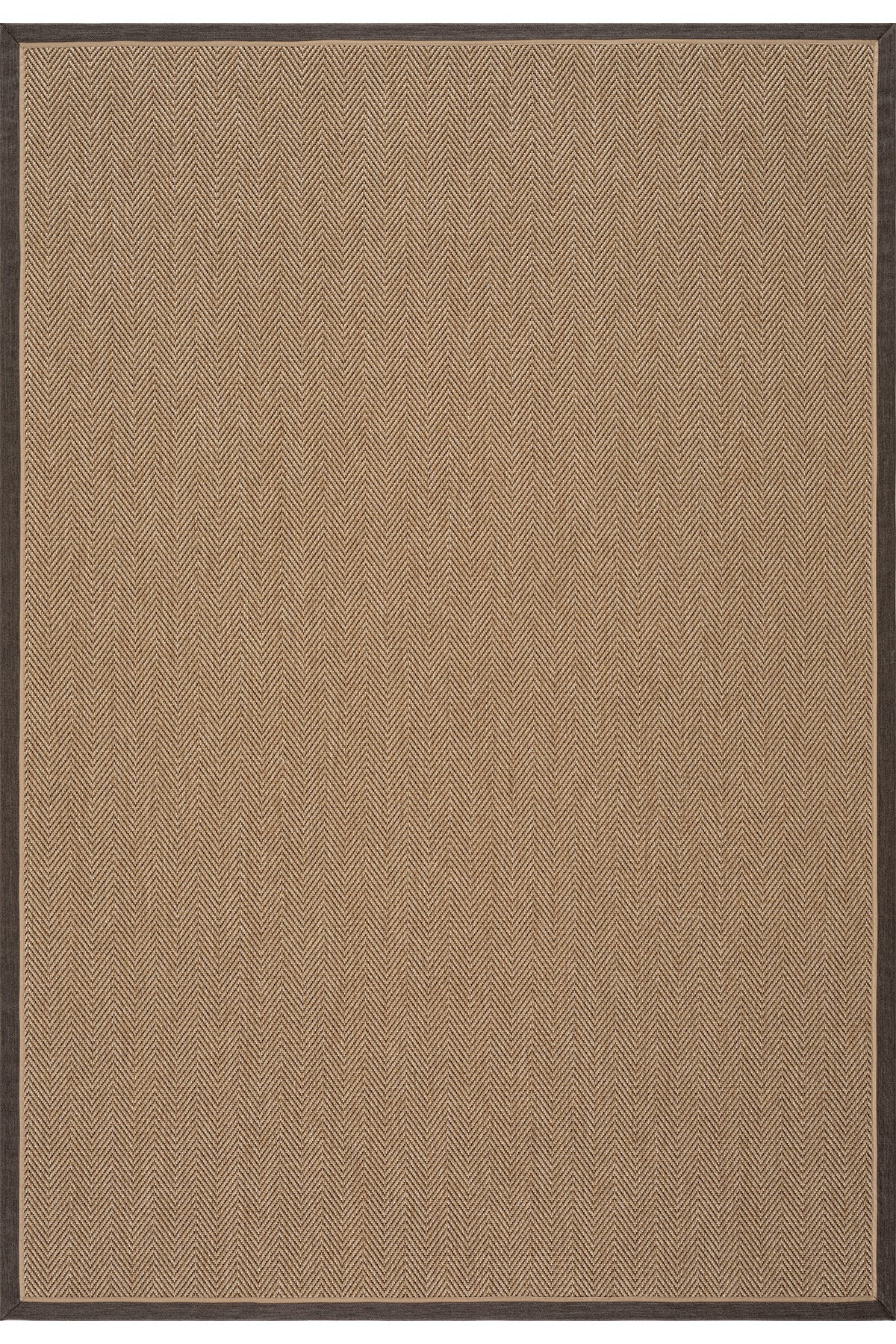 Koza Sahara Natural Bordür Kahve Bej B3616C