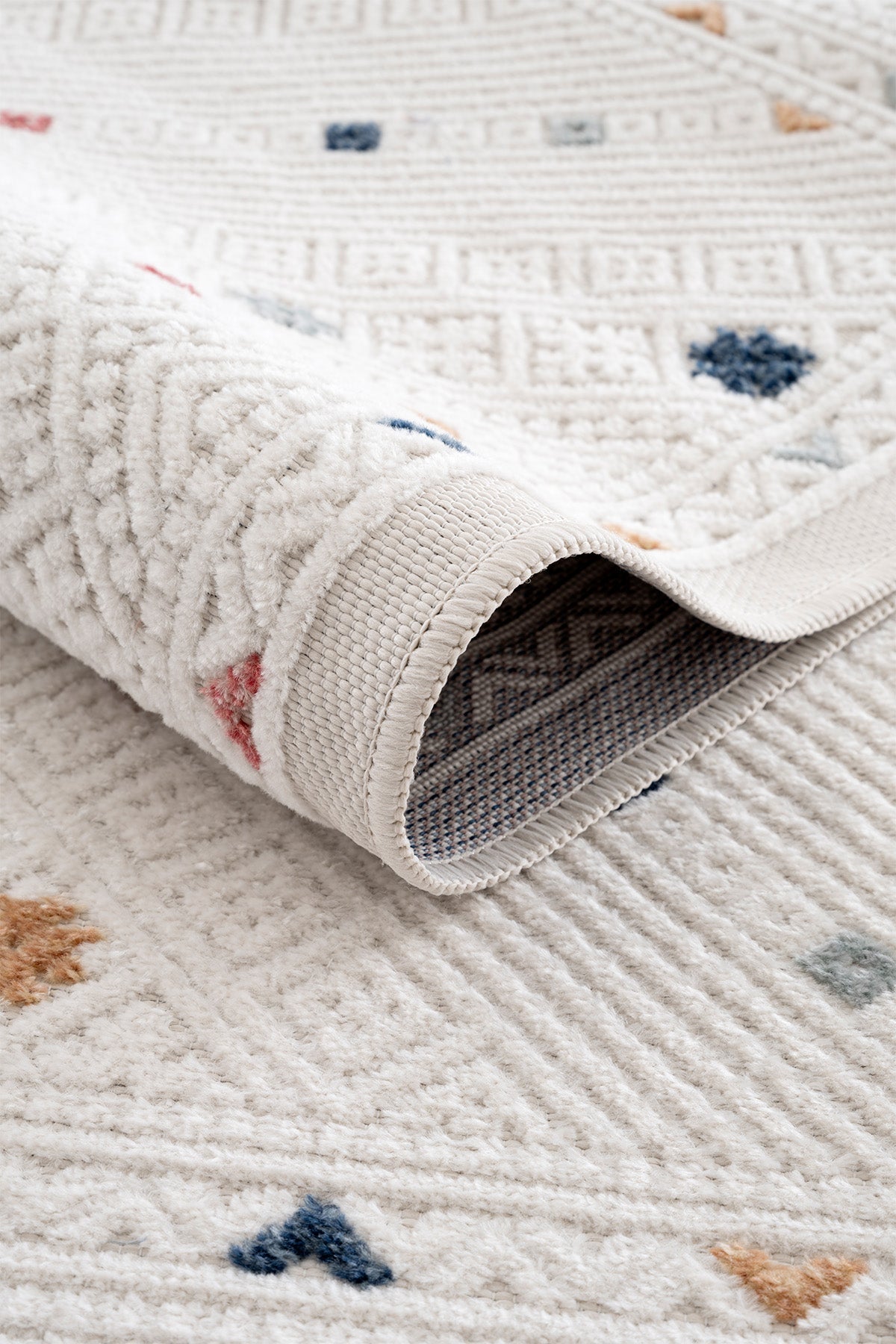Sand Krem Multi Temizlenebilir Halı 65548A