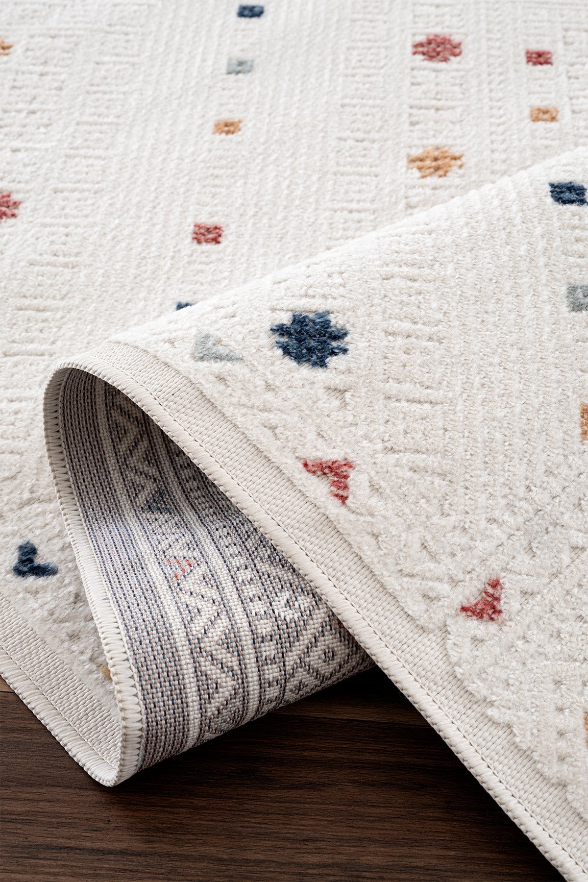 Sand Krem Multi Temizlenebilir Halı 65548A