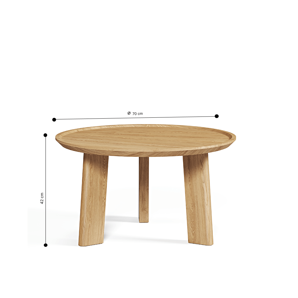 Tate Oak Coffee Table