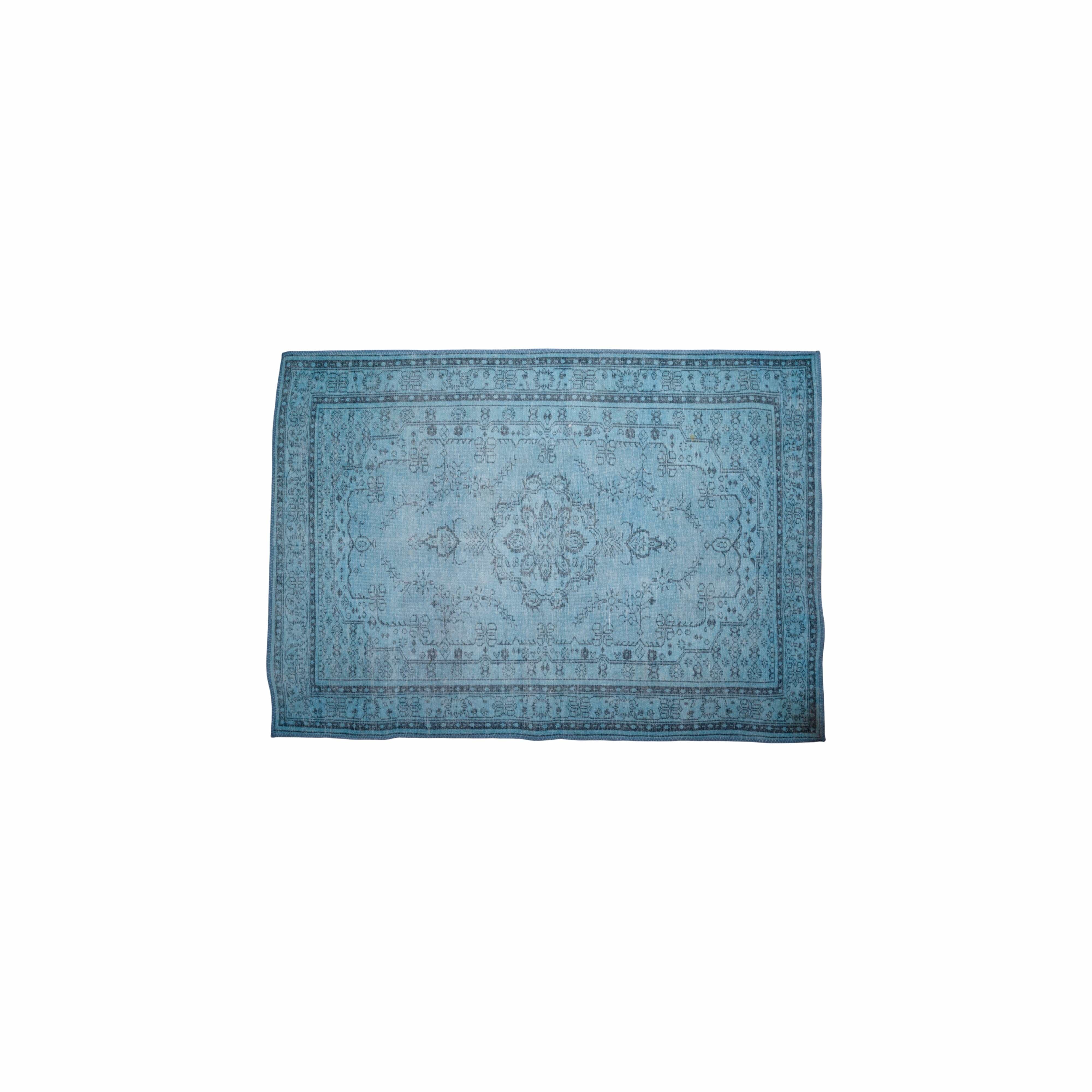 Artloop Etnik Mavi Halı 115x165 11222