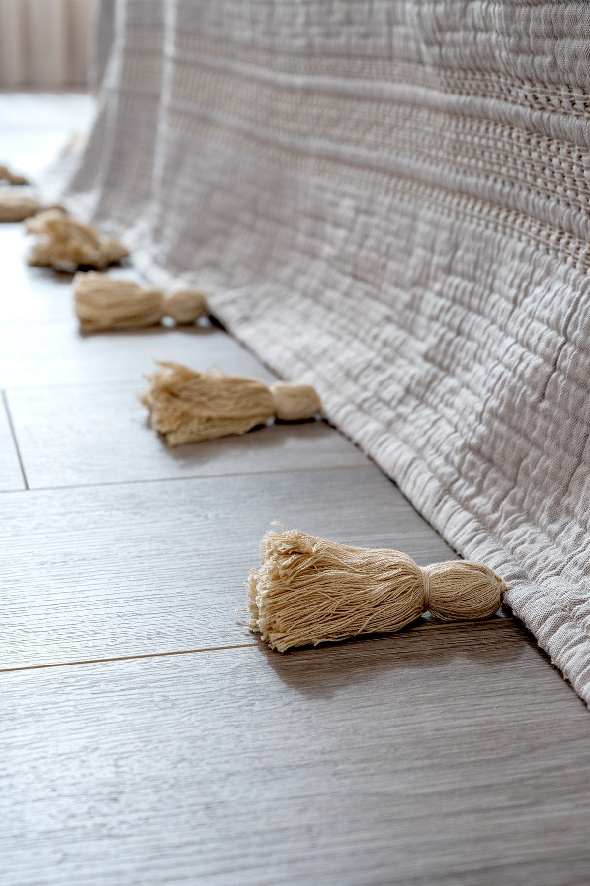 Assos Beige Double Bedspread 230x250 5036
