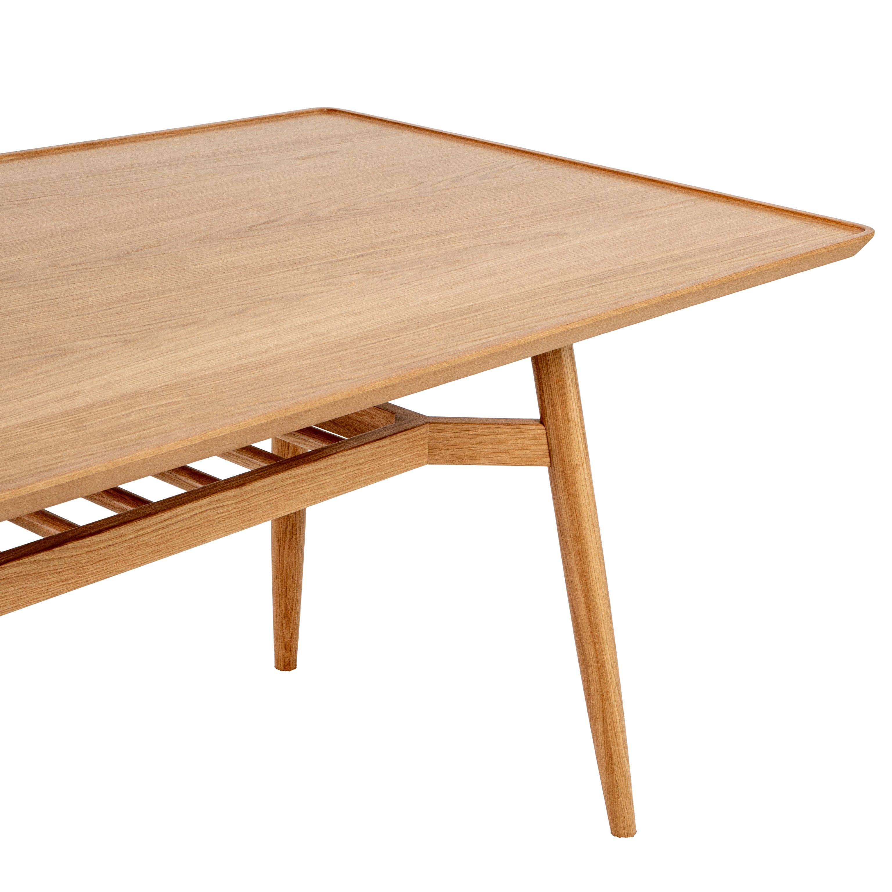 Slatted Dining Table 85x165