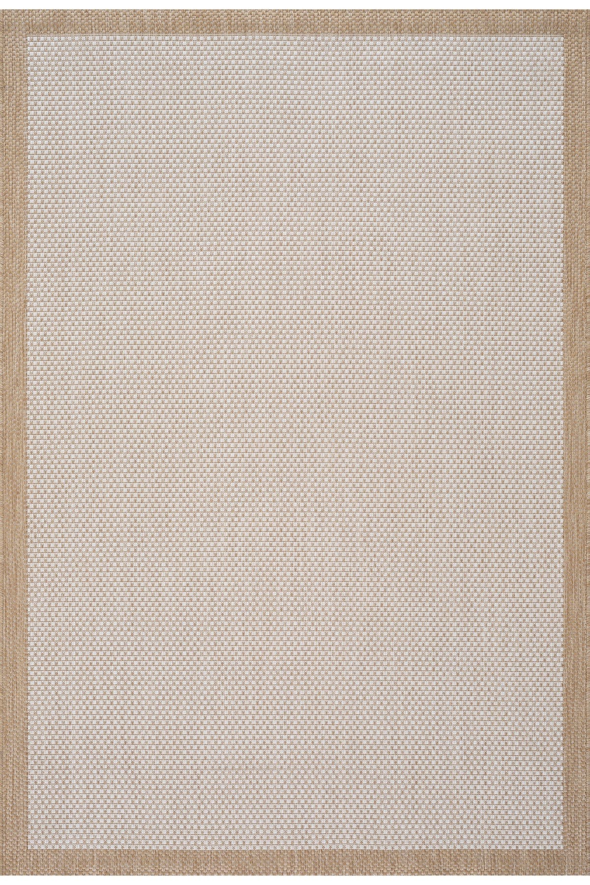 Fresco Ekru Natural Yıkanabilir Halı 23745A