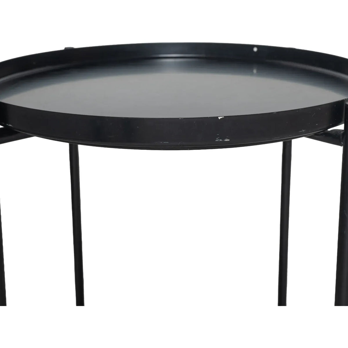 Gladom Yan Sehpa Metal Siyah