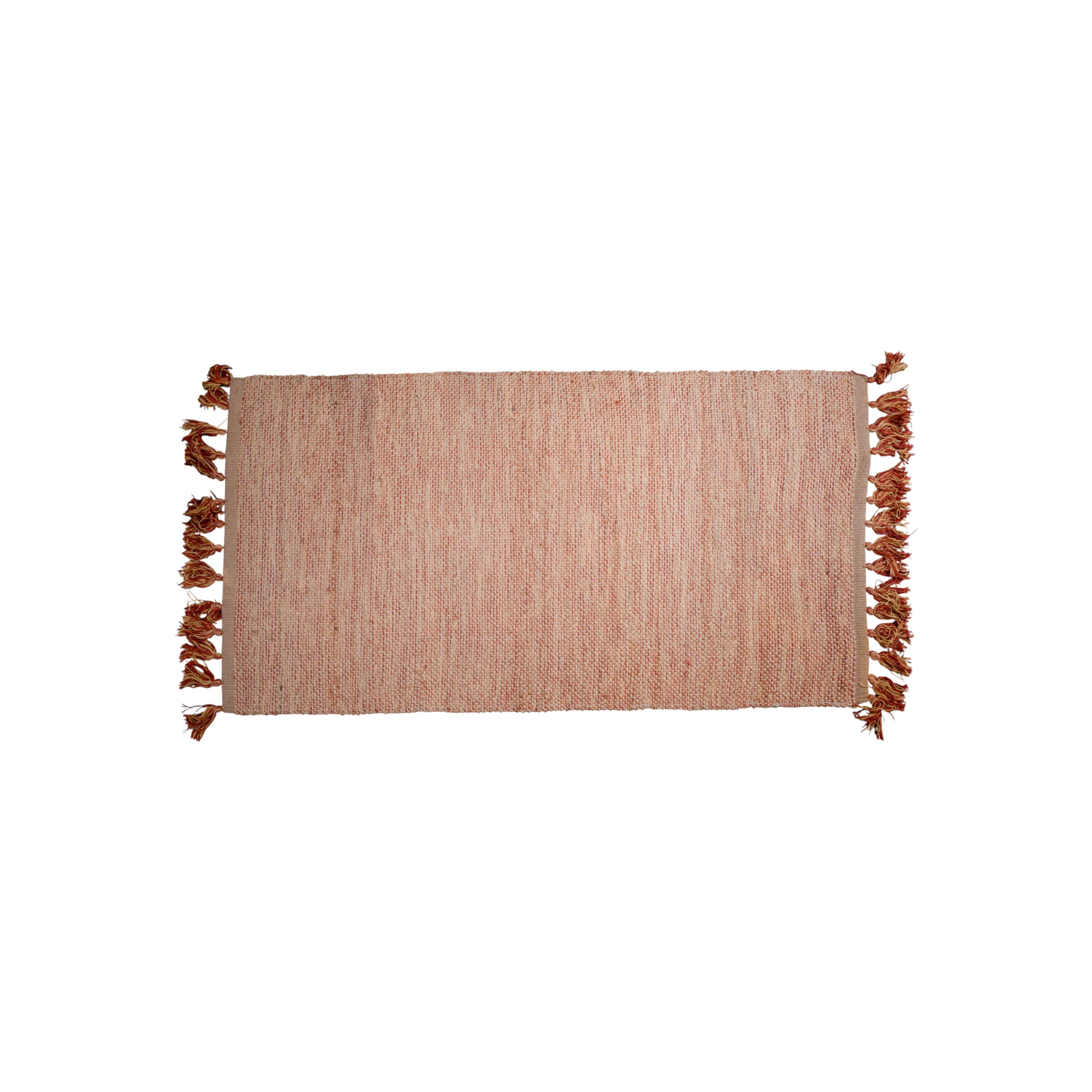 Kırmızı Jüt Halı 80x150 11254