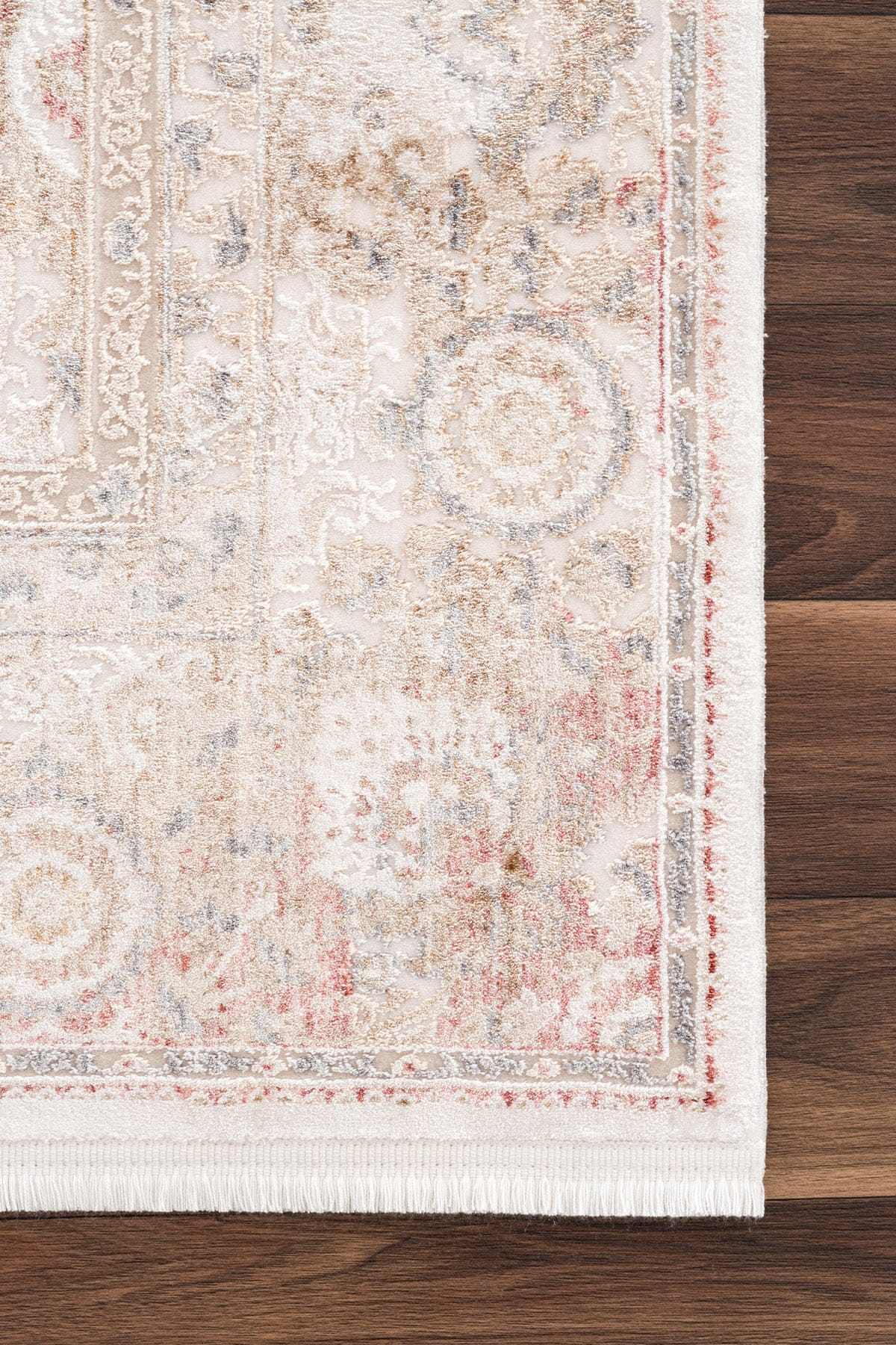 Koza Safir Rust Klasik Motifli Salon Halısı A1230B