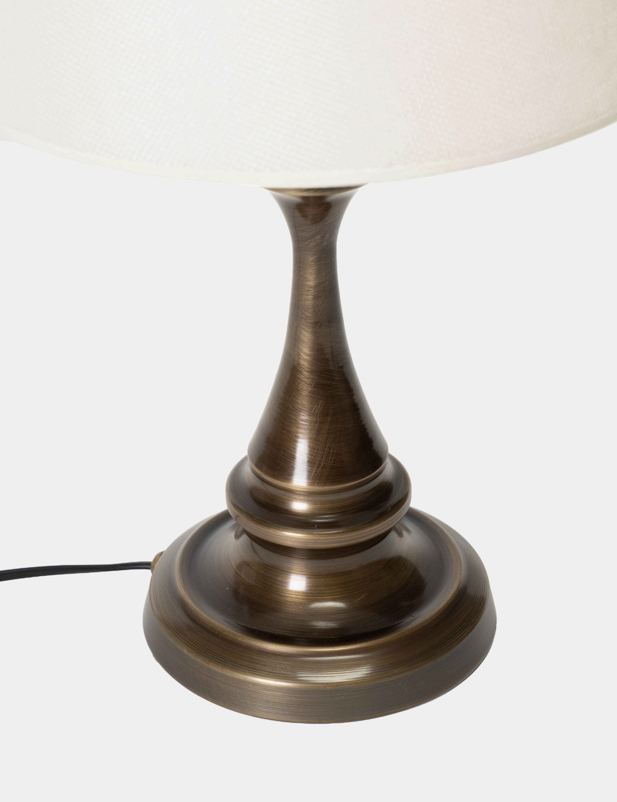 Lumiere Eskitme Kaplama Abajur - Krem