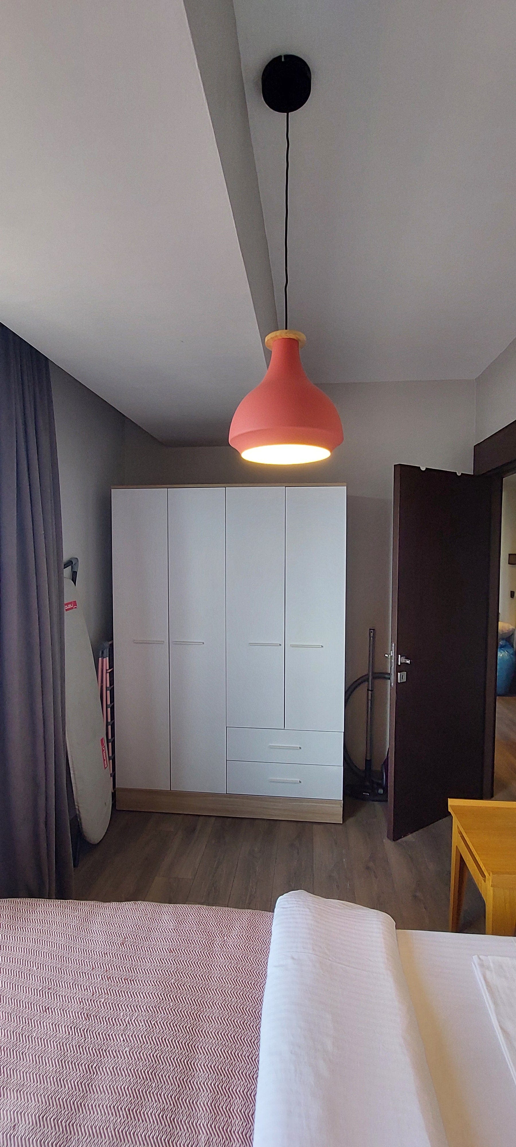 Modern Pendant Chandelier Red 10364