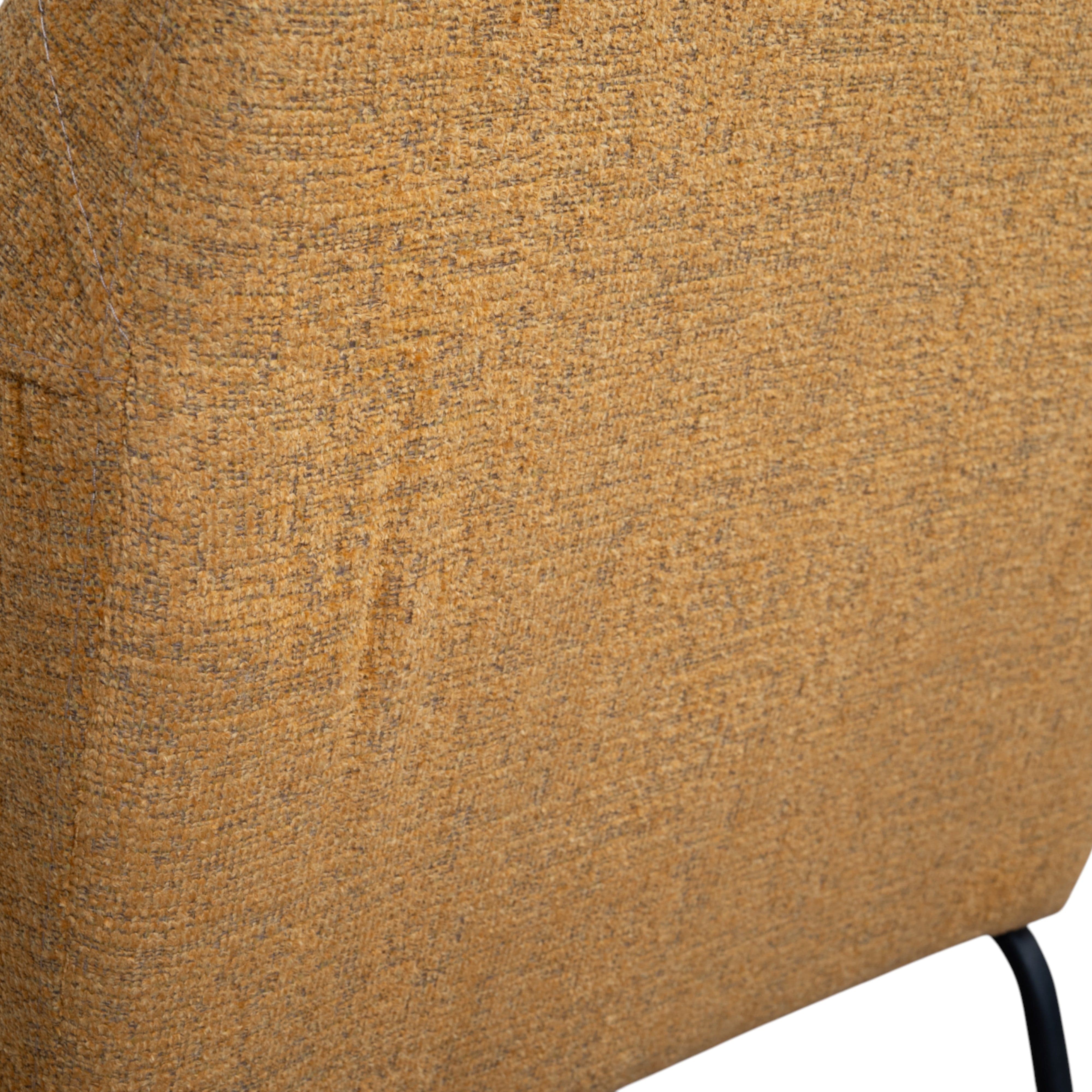 Naomi Armchair Chenille Mustard 10292
