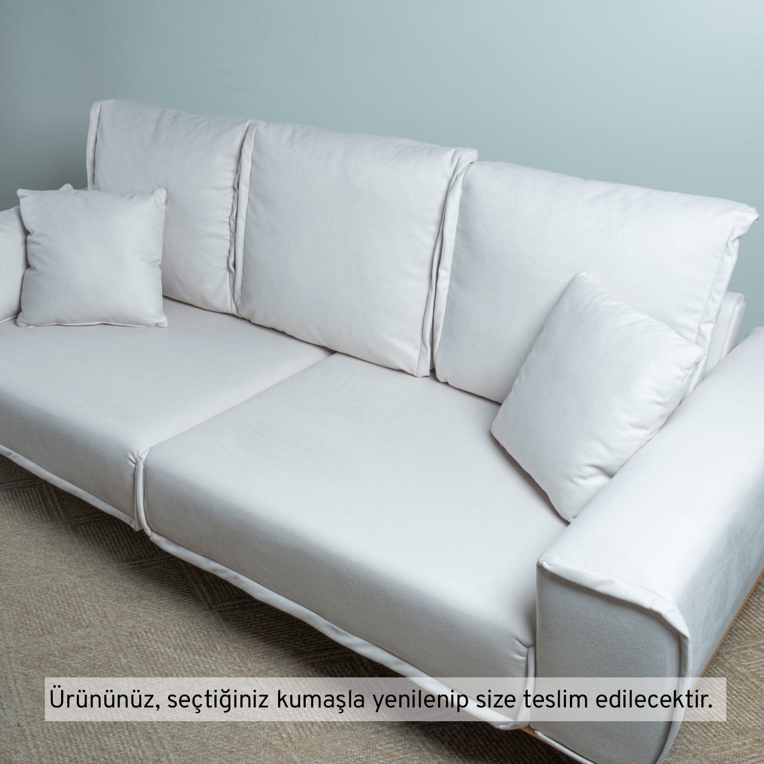 Naomi Triple Sofa Velvet 11046