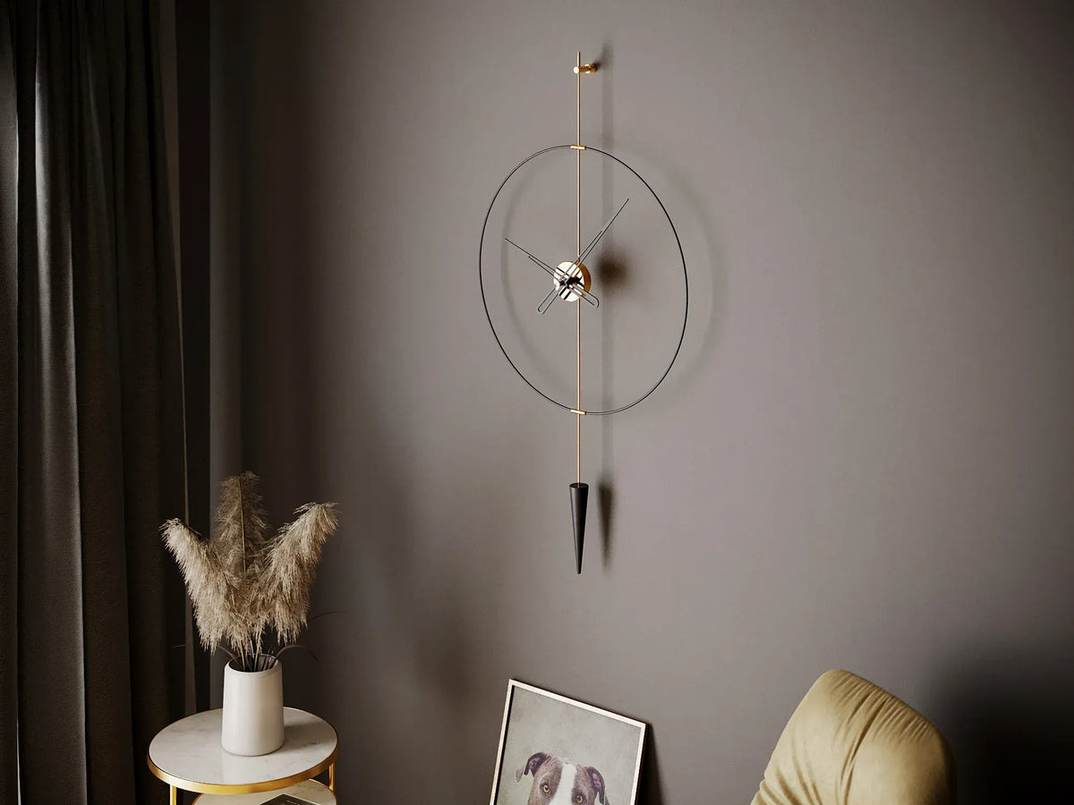 pendulum plus gold duvar saati 
