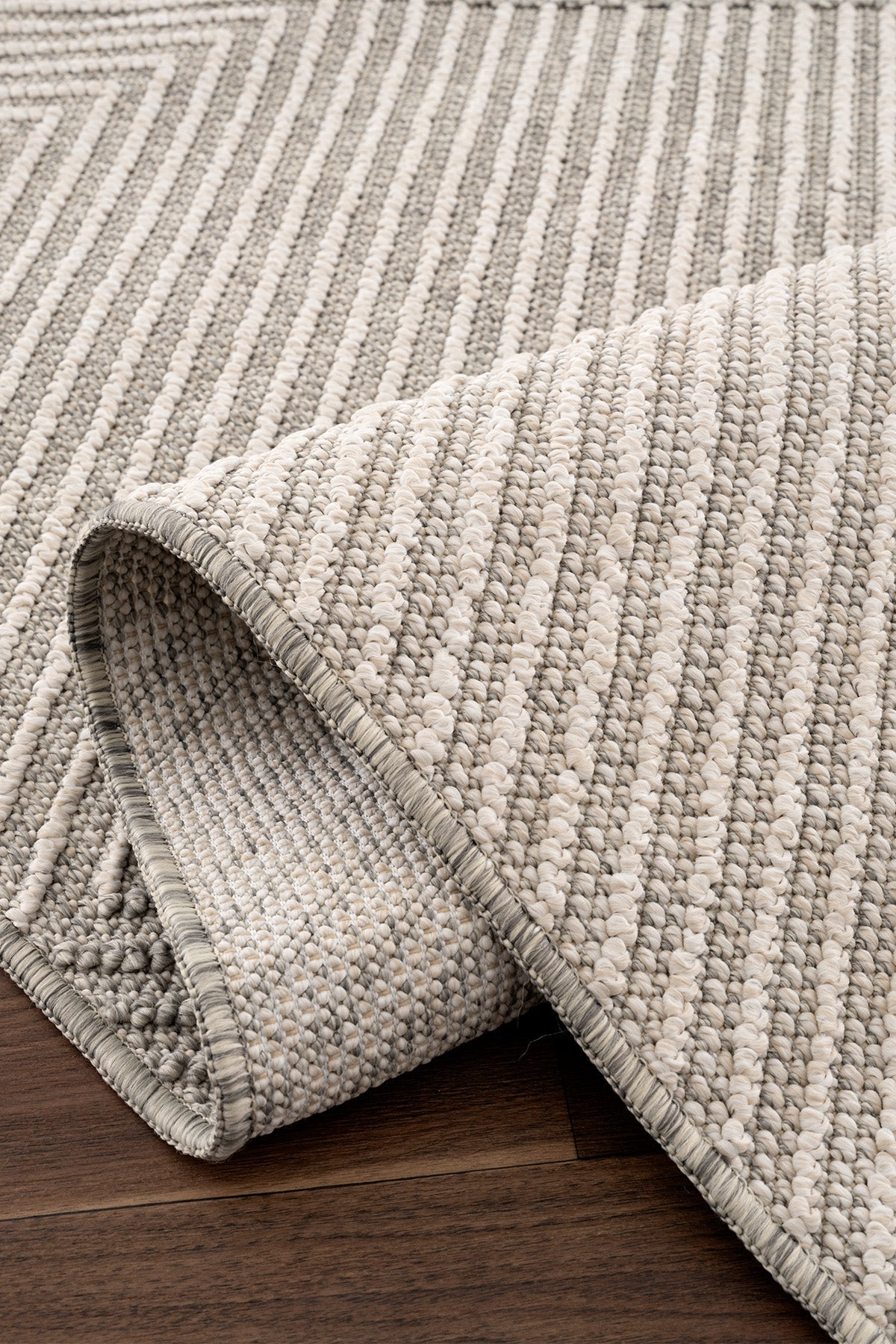 Retro Krem Gri Yolluk 19270Y