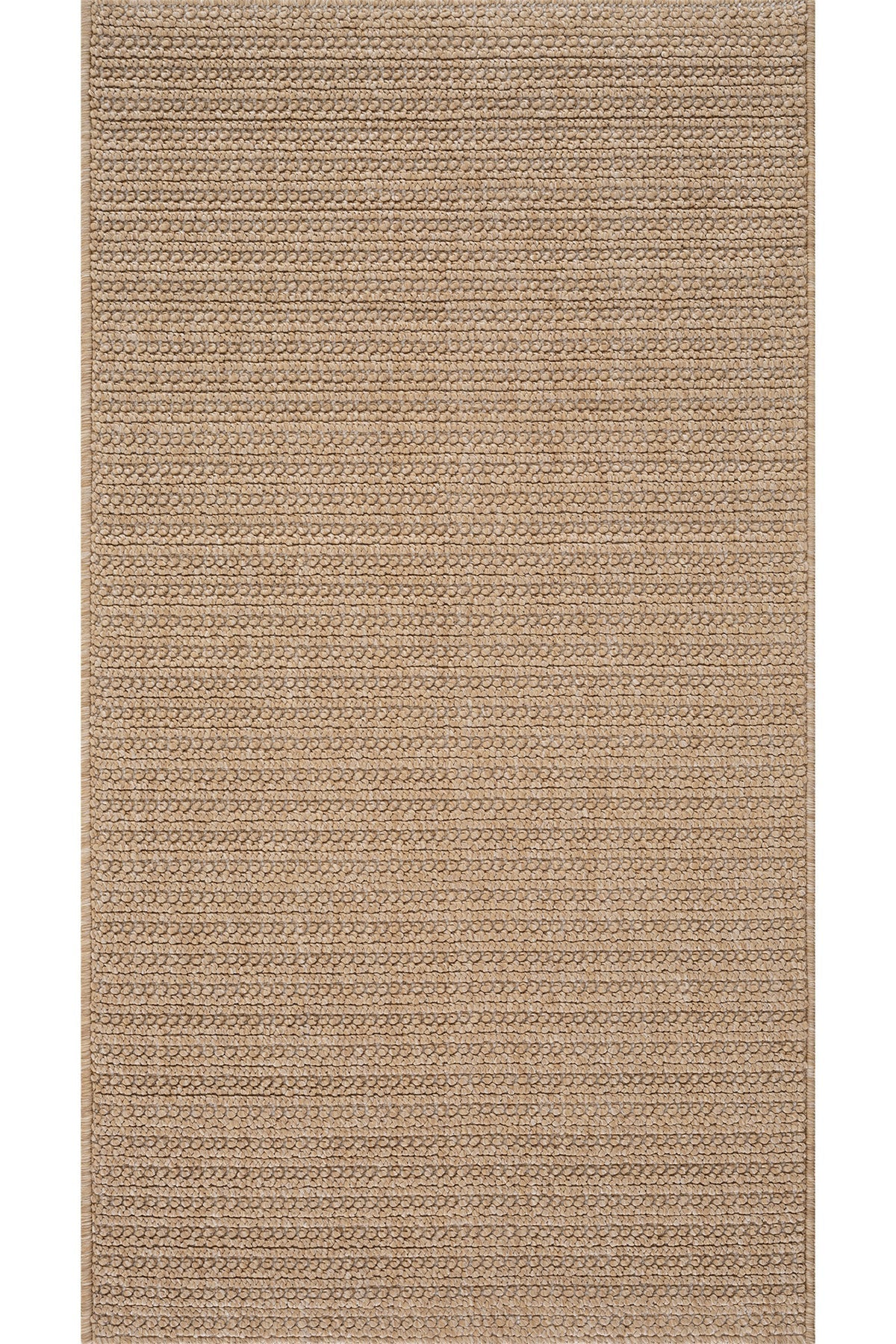 Retro Plain Natural Düz Dokuma Yolluk A3190Y