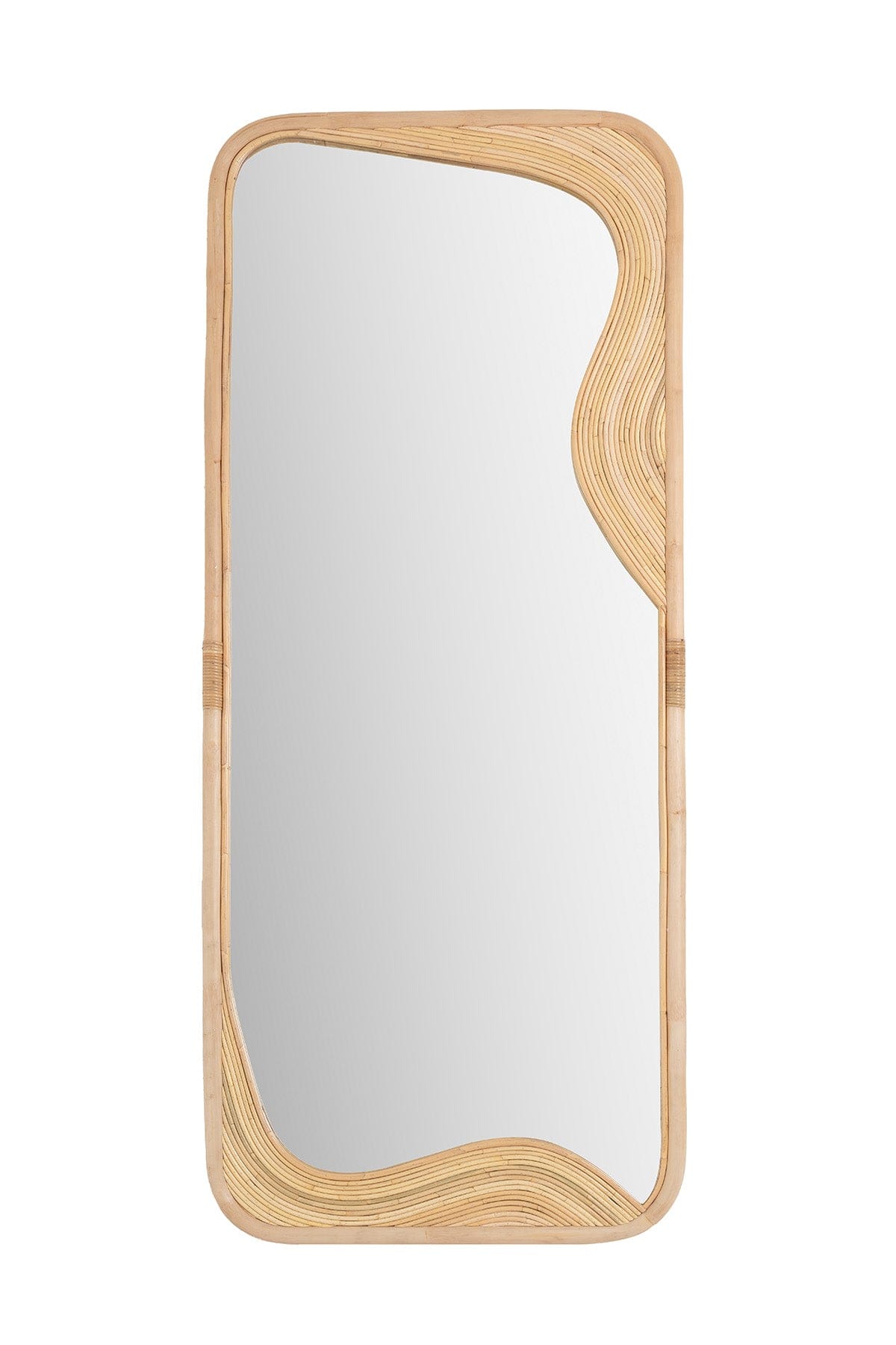 Savia Wood Special Form Rectangular Mirror 10125