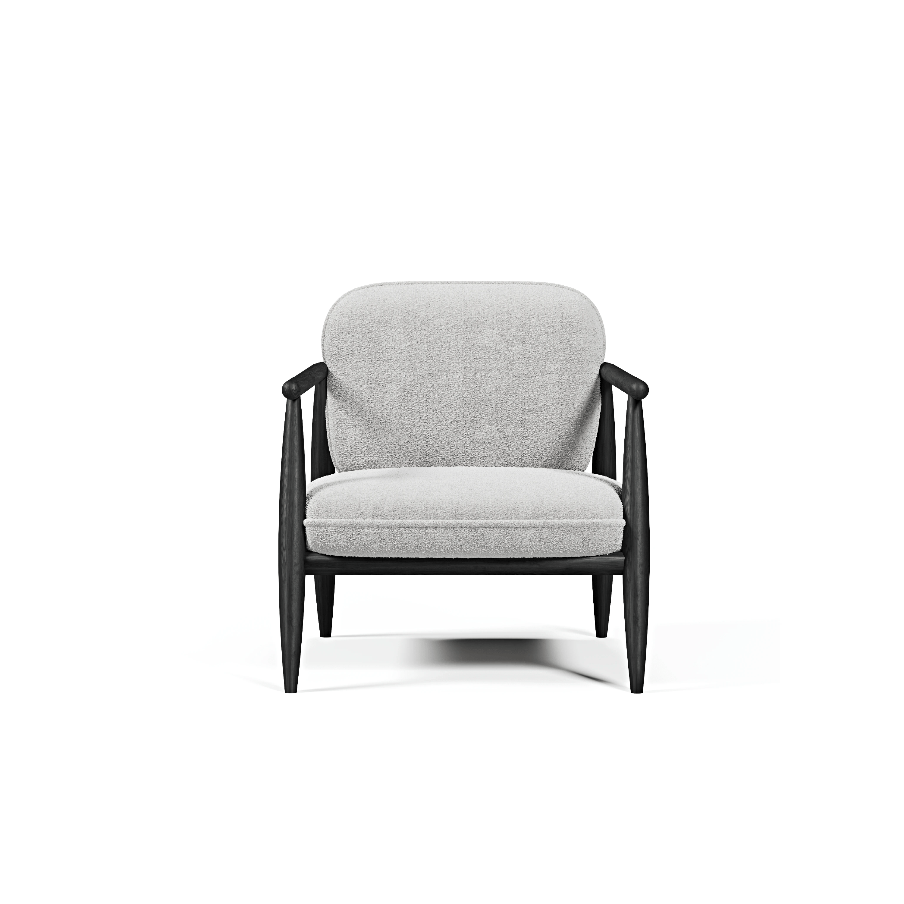 Senna Black Armchair