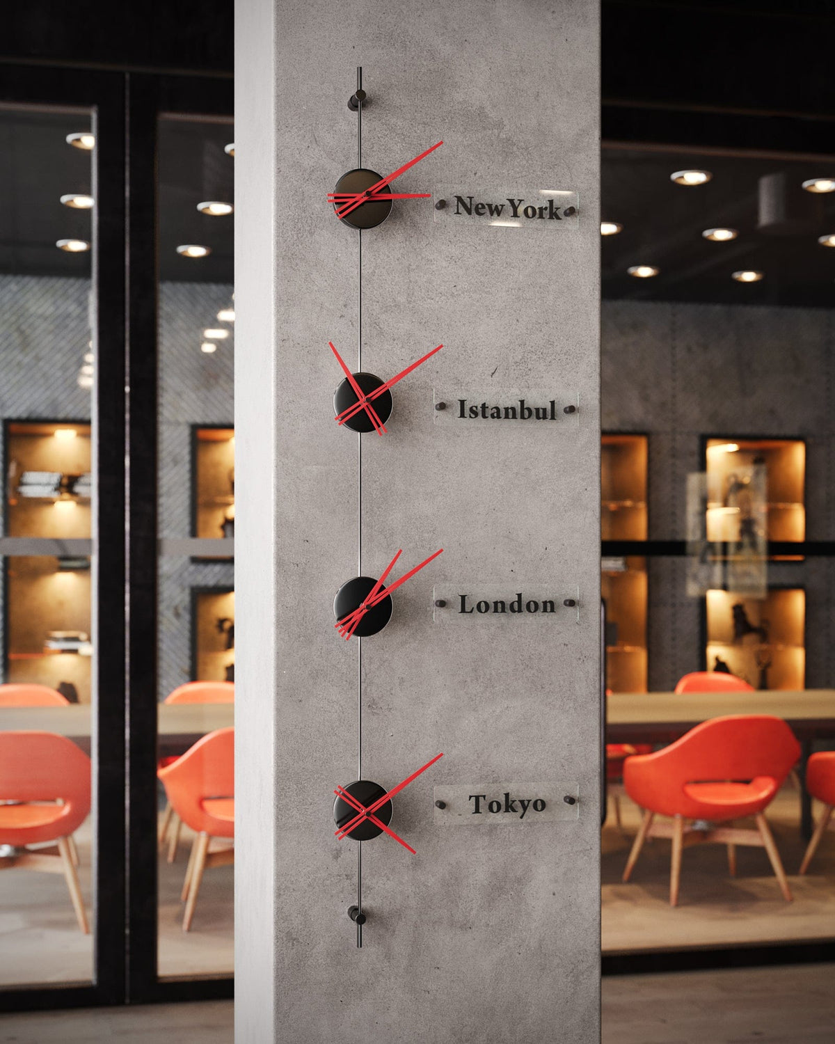 world wall clocks